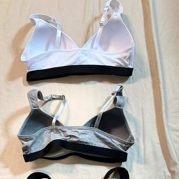 FOUR Zone Pro Lightly Padded Wireless Pullon Bras (white/grey/black) L / 34/36C - Picture 10 of 16